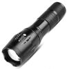 Strong Light T6 Flashlight LED Aluminum Alloy Telescopic Focusing Flashlight Mini Waterproof Strong Light Portable Outdoor Flash