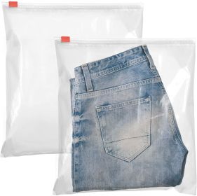 Pack of 100 Slider Zipper Bags 8 x 10. Clear Poly Bags 8x10. Thickness 3 mil. Polyethylene Bags for Packing and Storing. Plastic Bags for Industrial;