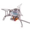 Outdoor Portable Stainless Steel Camping Windproof Gas Stove For Picnic
