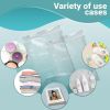 Pack of 500 Zipper Bags; Clear 12 x 15. Heavy Duty Seal Top Polyethylene Bags for Packing and Storing 12x15. Thickness 6 mil. Plastic Bags for Industr