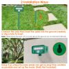 Solar Powered Ultrasonic Animal Repeller Motion Sensor Animal Chaser