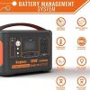 Solar Generator Portable Power Station 600W (Peak 1200W) Kingboss;  153600mAh 568WH;  Lithium Battery 110V/600W;  AC Outlet;  2*DC Carport;  2*USB-C;