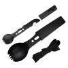 Camping Tableware Outdoor Stainless Steel Knife Fork Spoon Portable Multi-function Picnic Cutlery Outdoor Camping Equipment