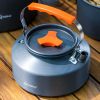 1pc Outdoor Cookware; Portable Pot Set Camping Cookware Equipment; Cassette Stove Kettle Camping Tableware 1600ml/54.1oz