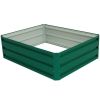 40 Inch x 32 Inch Patio Raised Garden Bed for Vegetable Flower Planting