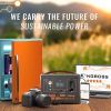 Solar Generator Portable Power Station 600W (Peak 1200W) Kingboss;  153600mAh 568WH;  Lithium Battery 110V/600W;  AC Outlet;  2*DC Carport;  2*USB-C;