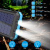 10000mah Portable Solar Mobile Power Charger Waterproof Solar Mobile Power Panel Charging Bank With Built-in Compass And Hook