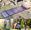 20,000 mAh Solar Charging Adapter; Folding Mobile Phone Mobile Power Portable solar mobile phone charger solar panel Folding solar panel charger