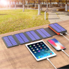 20,000 mAh Solar Charging Adapter; Folding Mobile Phone Mobile Power Portable solar mobile phone charger solar panel Folding solar panel charger