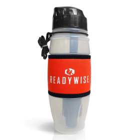 ReadyWise Water Bottle Powered by Seychelle-Single Bottle