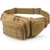 1pc Casual Waist Bag; Multifunctional Shoulder Tactical Waist Bag For Outdoor Mountaineering; Running; Cycling