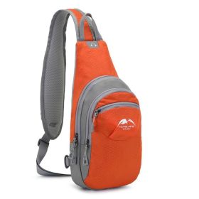 Multifunctional Single Shoulder Backpack (Color: orange)