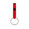 1pc Aluminum Whistle With Keychain; Sturdy Lightweight Whistle; For Signal Alarm; Outdoor Camping; Hiking Accessories