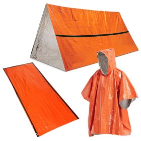Outdoor Life Bivy Emergency Sleeping Bag Thermal Keep Warm Waterproof Mylar First Aid Emergency Blanke Camping Survival Gear (Ships From: Czech Republic, Color: C)