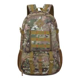 Camouflage Travel Backpack Outdoor Camping Bag (Color: CP Camouflage, Type: Mountaineering Bag)