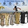 Tactical Hydration Pack 3L Water Bladder Adjustable Water Drink Backpack